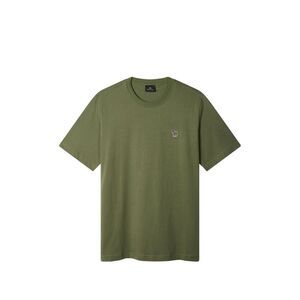 Ps Paul Smith Men Zebra Logo Cotton T-Shirt